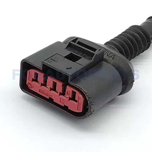 Waterproof Copper Wire Connector Cable Harness Automotive Enclosure for Volkswagen 5Pin Female IP66 Nylon ABS 1J0973775A - image 4
